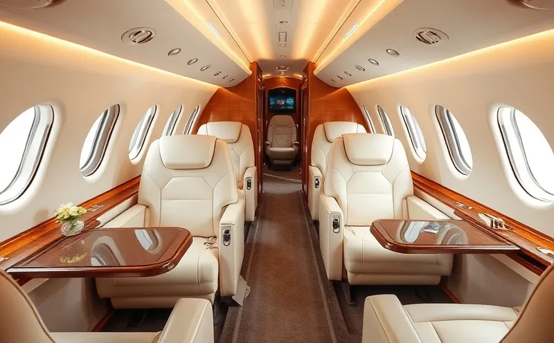 Midsize Jet interior
